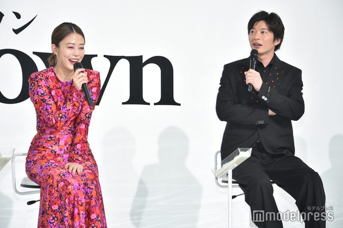 スタッフから「キスシーン多くない?」と言われてしまった高畑充希&田中圭その2(C)モデルプレス