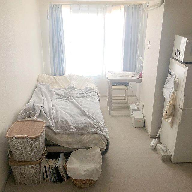 4畳の広さで出来る寝室のレイアウト実例 狭い空間を活用する おしゃれな部屋作り モデルプレス