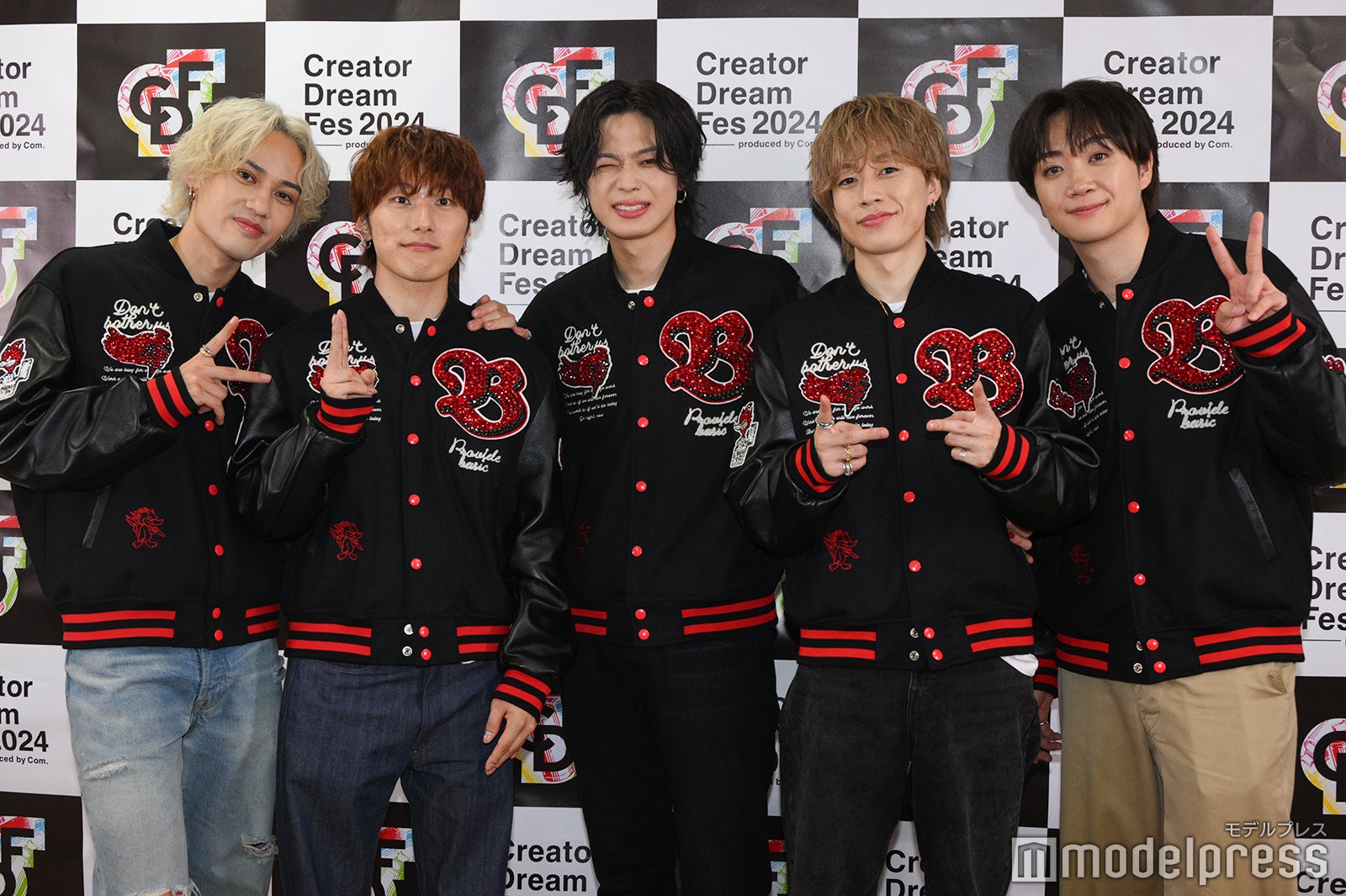 コムドット（左から）ひゅうが、あむぎり、やまと、ゆうた、ゆうま（C）モデルプレス