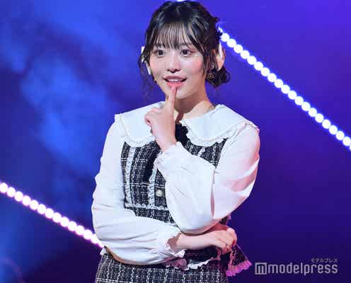 「オオカミちゃんくん」現役バレリーナ・高鶴桃羽、ほっそり美脚を堂々披露 ストーンメイクきらめく<超十代 -ULTRA TEENS FES-2023@TOKYO>