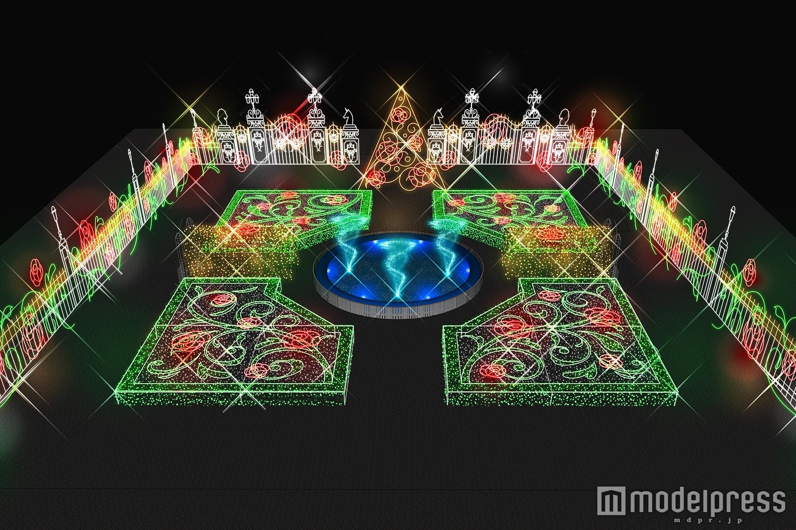 イングリッシュガーデン／画像提供：富士急行