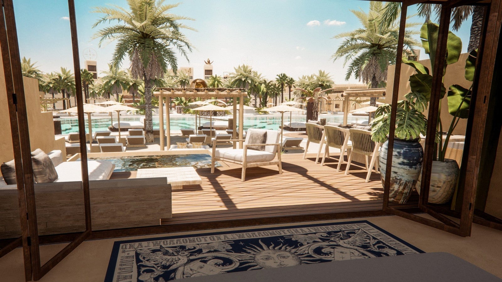 ドバイにTomorrowlandの砂漠リゾート「Terra Solis」音楽・プール・美食集まる唯一無二の空間