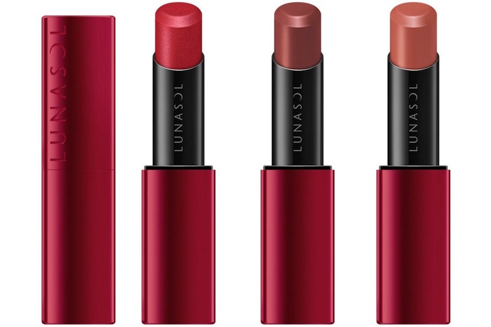 ルナソルから真っ赤な限定パッケージ入りのリップスティックがお目見え モデルプレス