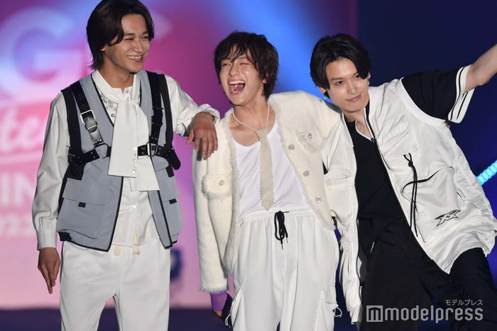 井上想良、山下幸輝、松本大輝(C)モデルプレス