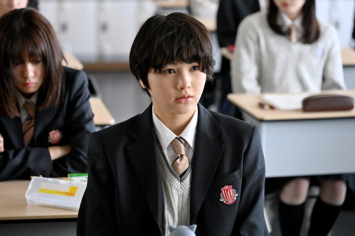 白倉碧空「御上先生」第2話(C)TBS