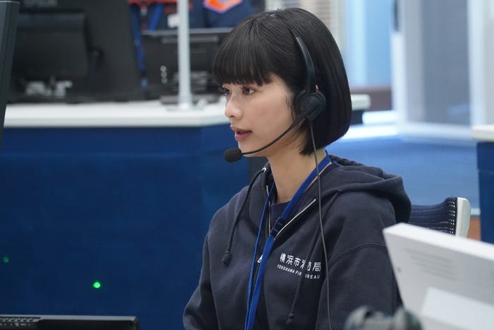 見上愛「119エマージェンシーコール 」第10話(C)フジテレビ