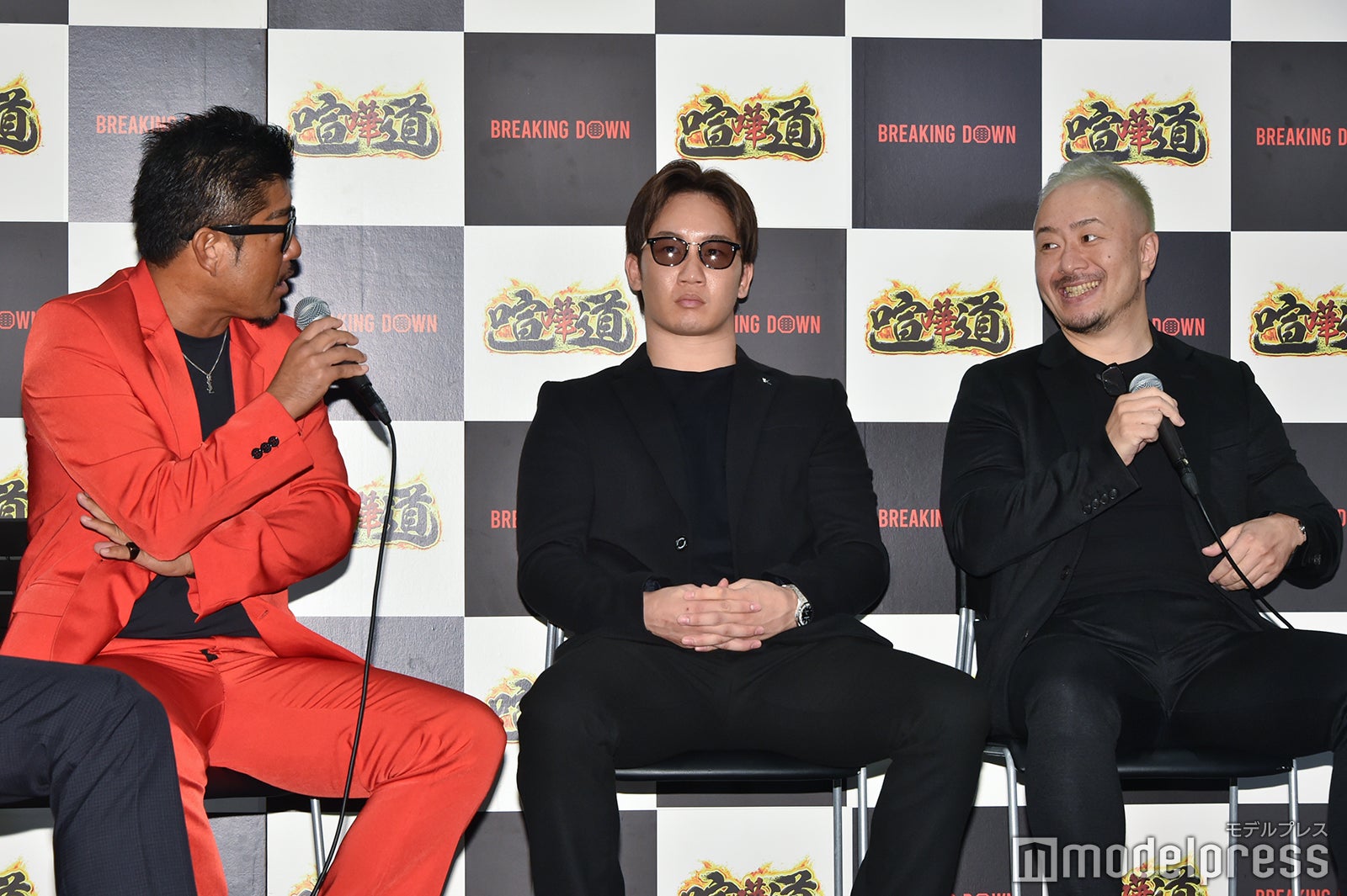 バン中村、朝倉未来、YUGO （C）モデルプレス