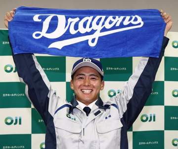 中日ドラ2・柴崎聖人 高代延博さんのお棺の前で一人号泣した夜 ショック乗り越えて約束実現 「ええ選手になるで」恩師の期待を背負ってプロの舞台へ