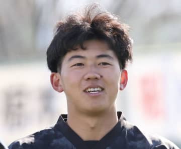 阪神の新人7選手がSGLスタジアムで自主練習 ドラ1立石はサイン対応も