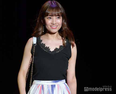 AKB48加藤玲奈のキュートな笑顔が眩しい!女子1500人前に緊張のランウェイ<sweet collection 2018>