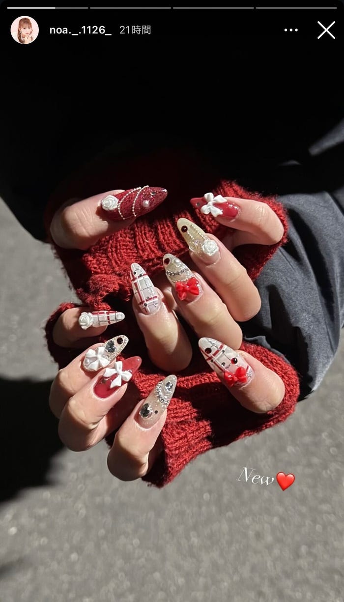 希空 Instagramストーリーズより