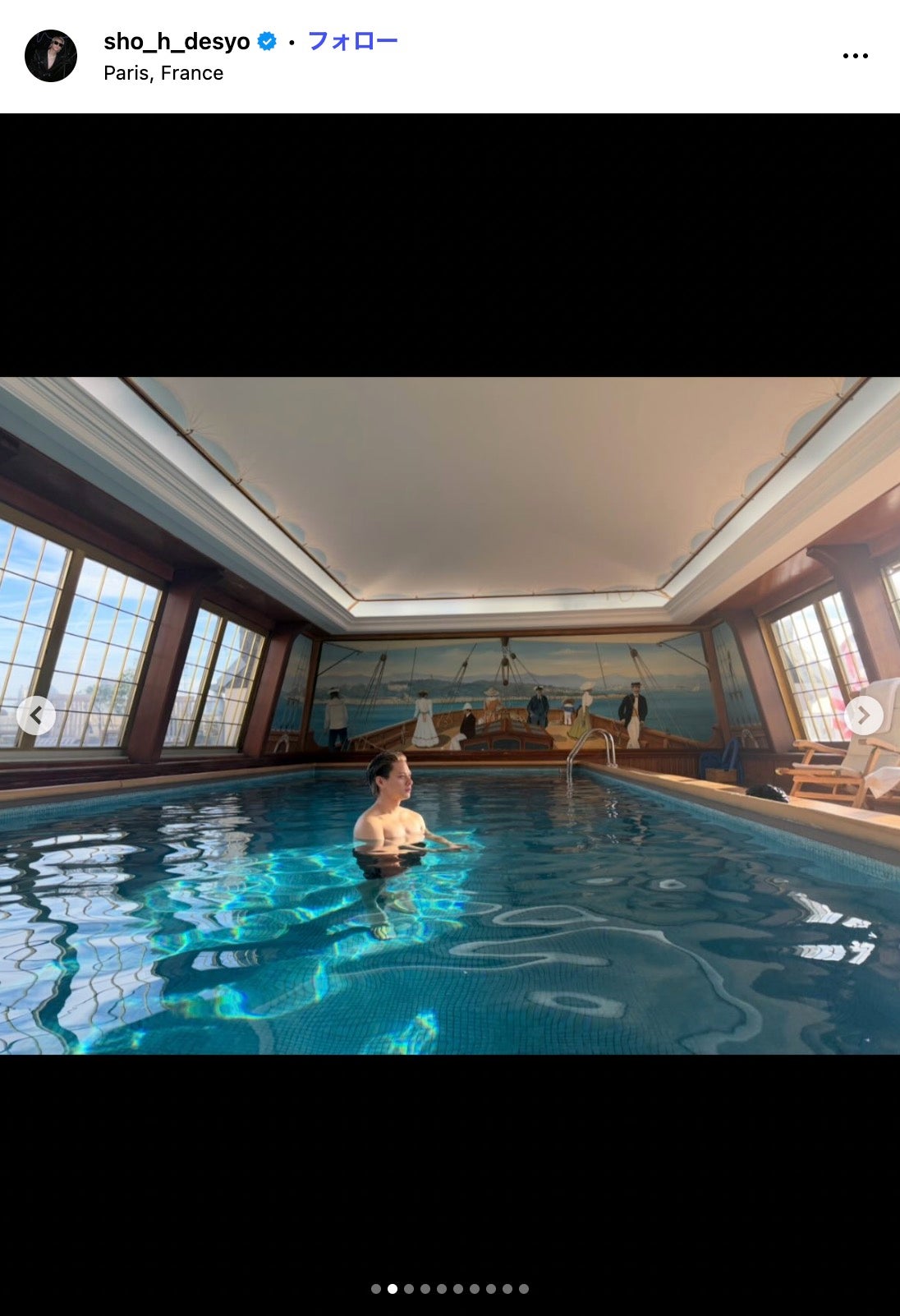 平野紫耀Instagramより