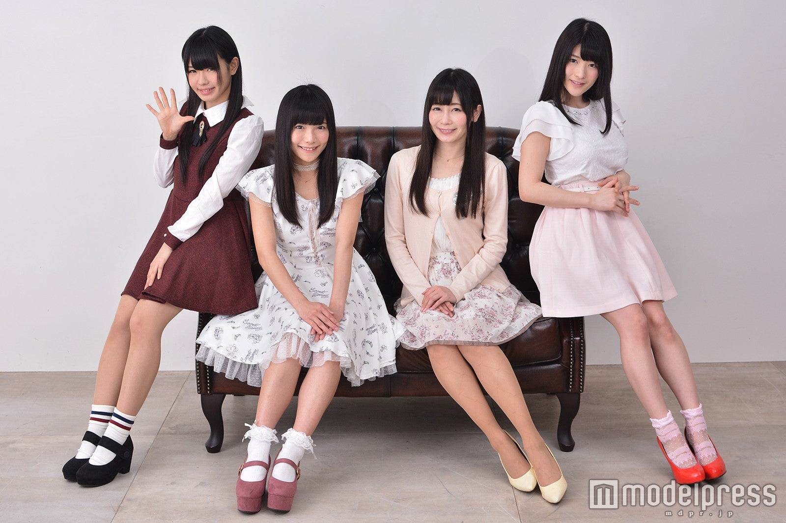 （左から）窪田美沙、立花あんな、桜のどか、神谷えりな