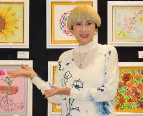 秋野暢子 食道がん克服から3度目の個展でがん闘病者を支援 がんサバイバー著名人の作品も
