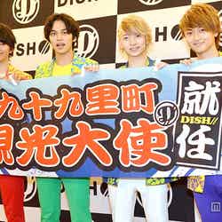 DISH//、グループ初の大役に喜び炸裂「ビックリ！」（左から）MASAKI、TAKUMI、RYUJI、To-i【モデルプレス】