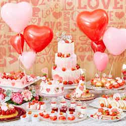 恋するいちごのデザートブッフェ~SWEET×SWEET 2021~/画像提供:ベストブライダル