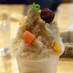 「cafe kuala」のかき氷400円/photo by Kentaro Ohno