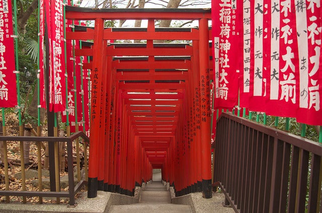 日枝神社（赤坂）　稲荷鳥居 by Инариский