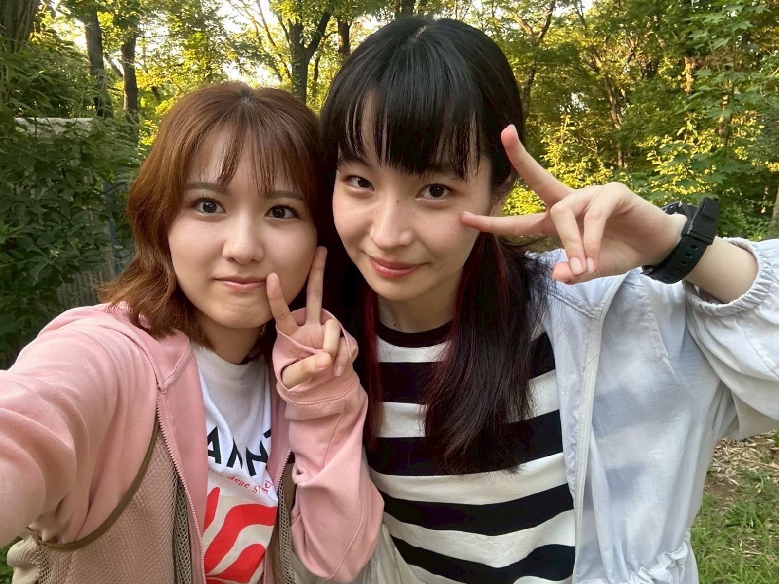 神谷天音、中田乃愛（提供写真）