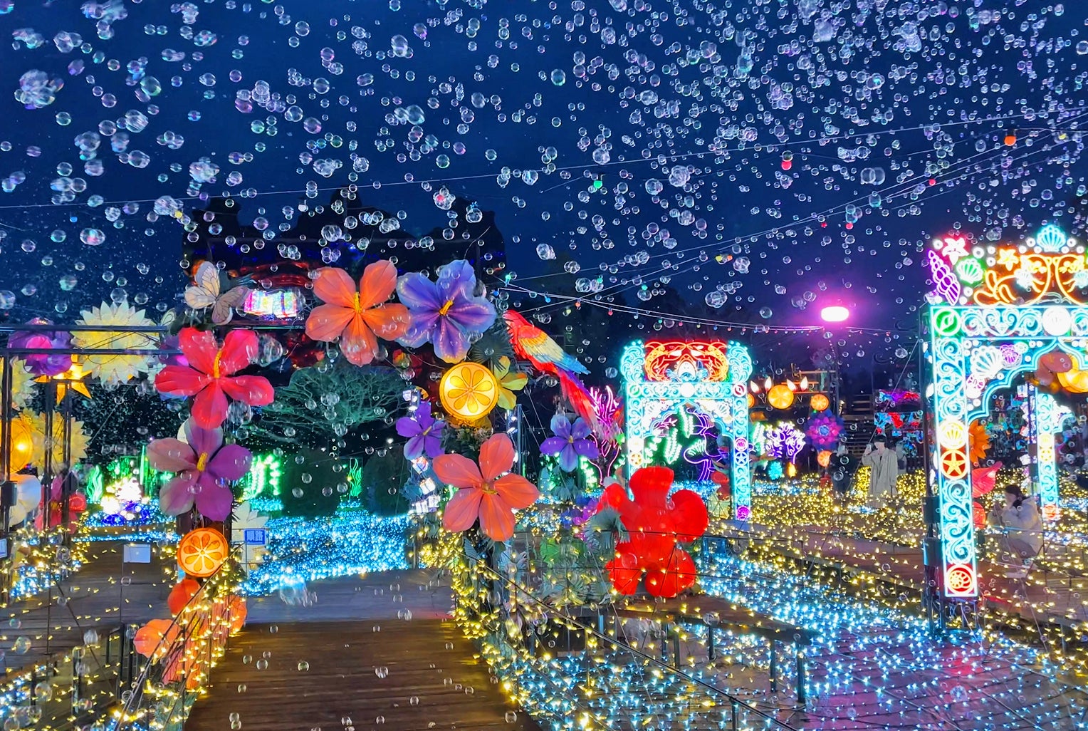 伊豆高原グランイルミ過去の様子／提供画像