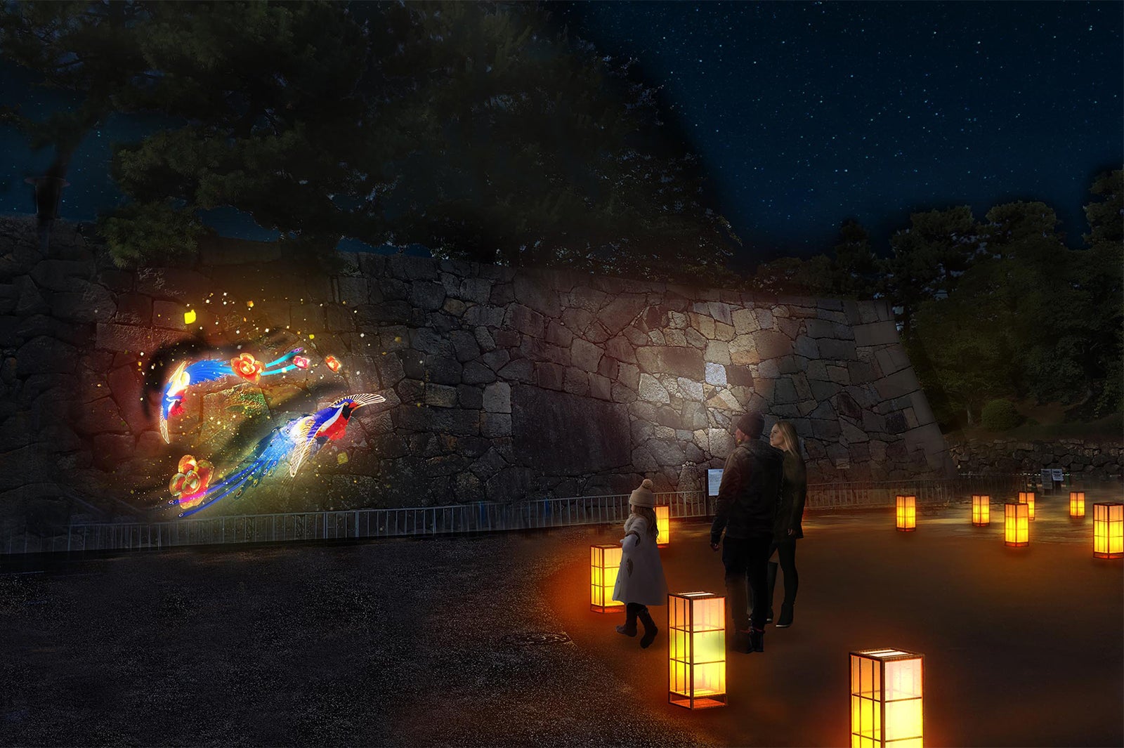 NIGHT CASTLE　OWARI EDO FANTASIA／画像提供：ネイキッド