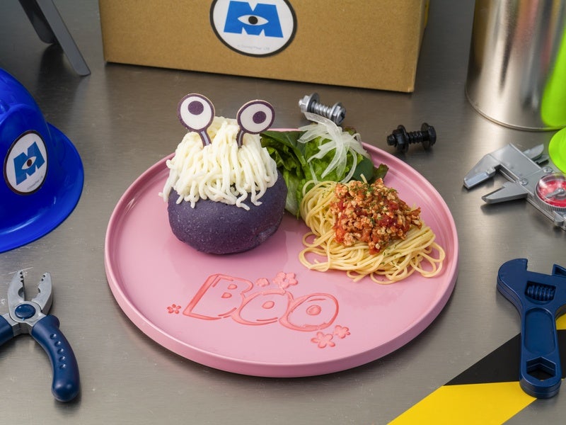 ＜ブー＞モンスター？パスタプレート（C）Disney/Pixar