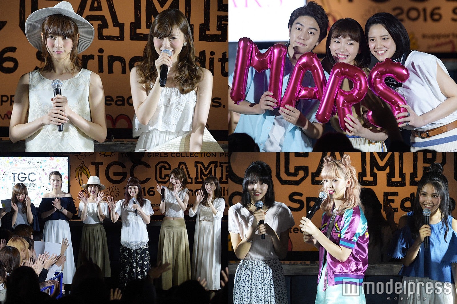 乃木坂46白石麻衣＆橋本奈々未・藤田ニコル・飯豊まりえらが豪華ランウェイ　女子大生を熱狂の渦に