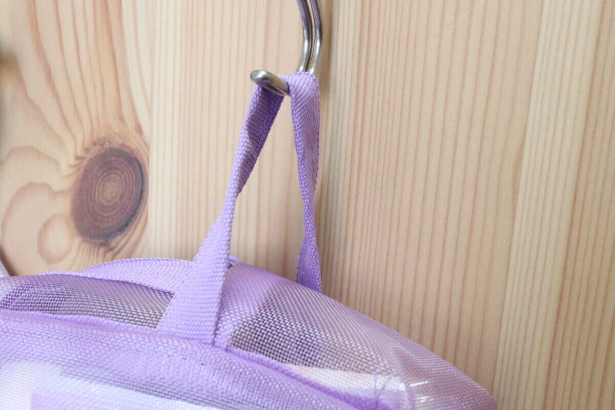 スクエアメッシュポーチ(A) 使用例 スクエアメッシュポーチ(A) 使用例