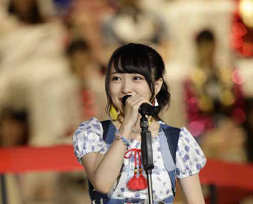 向井地美音、初の選抜入り「センターを一度きりで終わらせるつもりはない」<第8回AKB48選抜総選挙>
