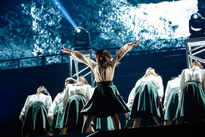 欅坂46 二期生「おもてなし会」※写真は27日公演(C)上山陽介