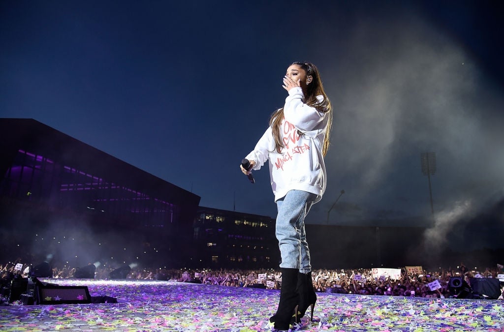 アリアナ・グランデ （「The One Love Manchester」／Photo:Getty）