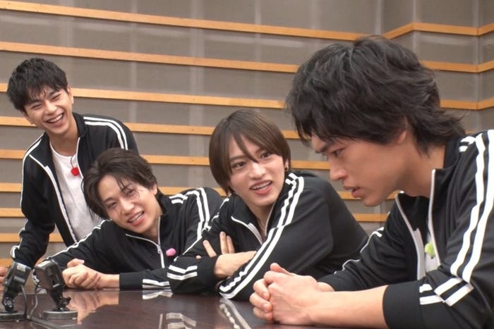 泣き道/佐藤勝利、橋本将生、猪俣周杜、原嘉孝(C)フジテレビ