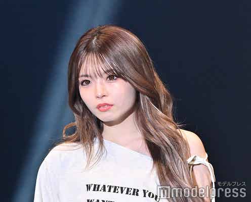 ゆいちゃみ、美肩輝くカジュアルコーデ カットアウトパンツでSEXYに【超十代2024】