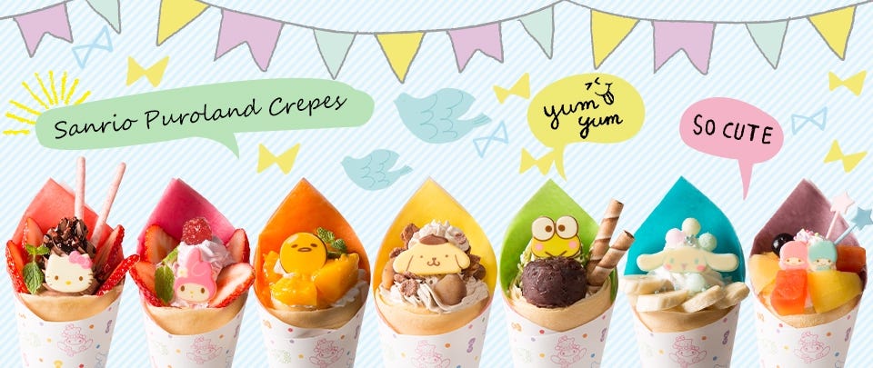 サンリオピューロ、人気キャラチーフの新メニュー登場 可愛いフードに心もお腹も大満足