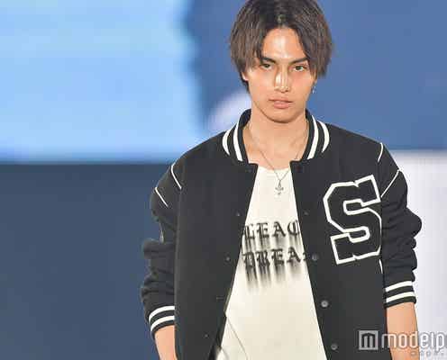 「オオカミくん」で“イケメンすぎる”と話題のバンダリ亜砂也、クールなランウェイに黄色い歓声<関コレ2018S/S>
