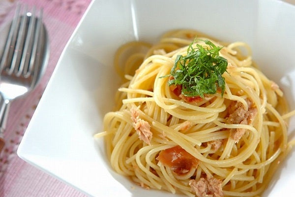 ツナ梅パスタ