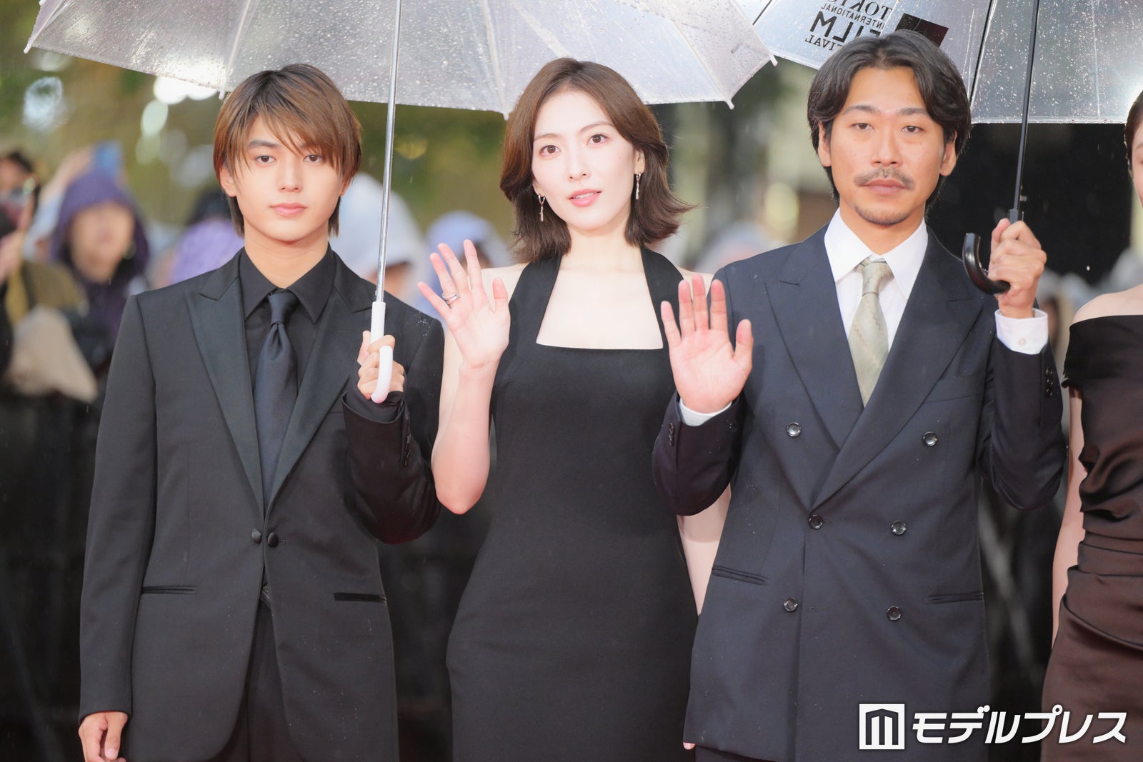荒木飛羽、知英、山本英（C）モデルプレス