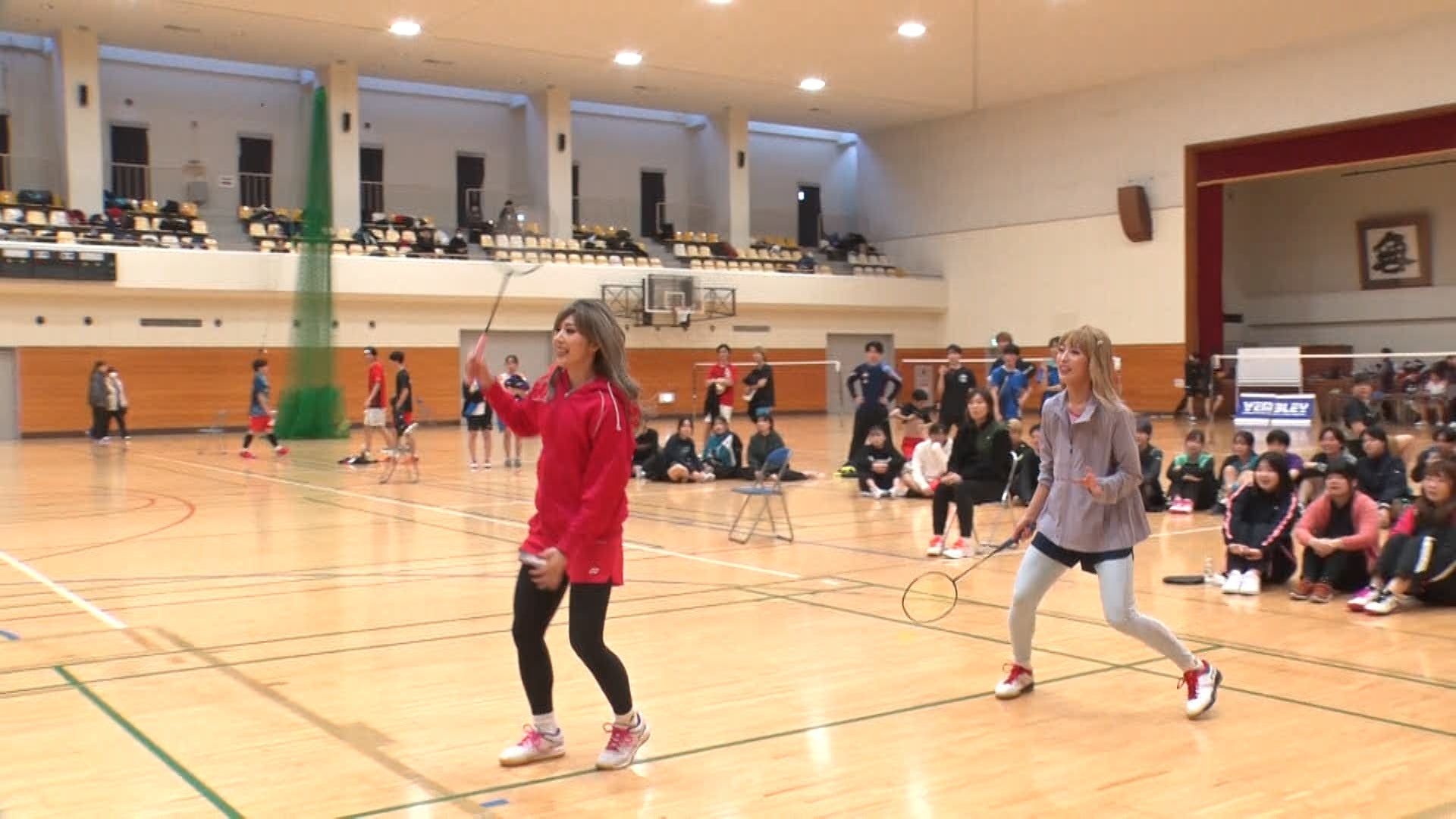 志田千陽選手、松山奈未選手（C）TBS