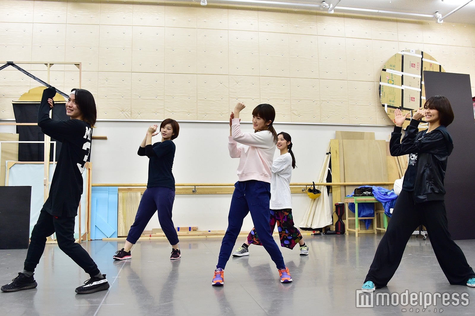 稽古の様子（C）モデルプレス