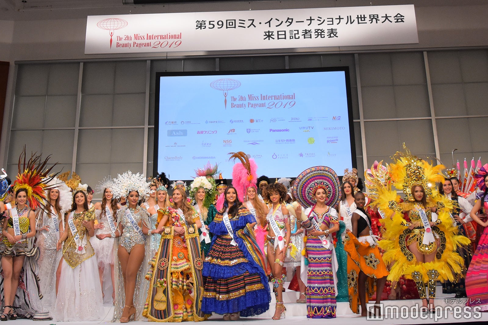 ミス・インターナショナル各国代表（C）モデルプレス