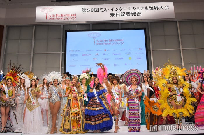 ミス・インターナショナル各国代表(C)モデルプレス