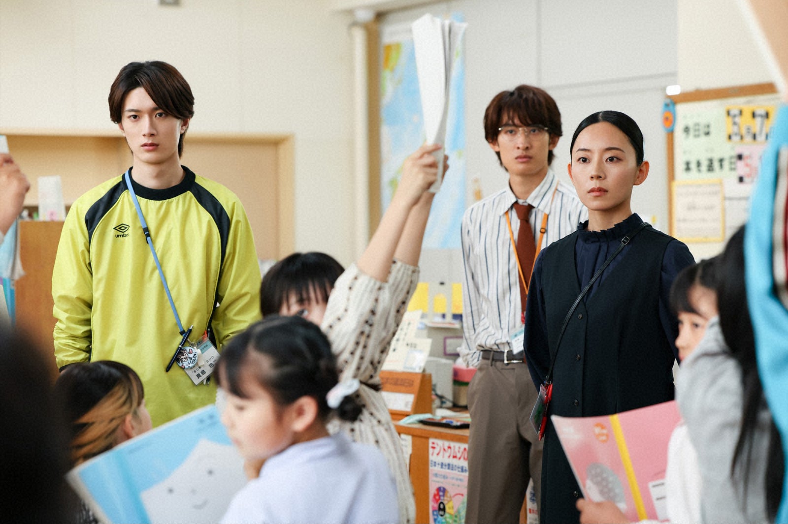 山中柔太朗、向井康二、大西礼芳「いろはの恋は時代をかける」第2話（C）TBSスパークル／TBS
