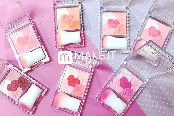 キャンメイク/グロウフルールチークス/全7色/各800円(税抜) (C)メイクイット