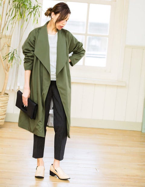 ツイルルーズトレンチコート「Re:EDIT by GALSTAR」5,998円(税込み)/画像提供:Re:EDIT by GALSTAR