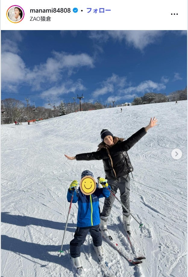 橋本マナミInstagramより