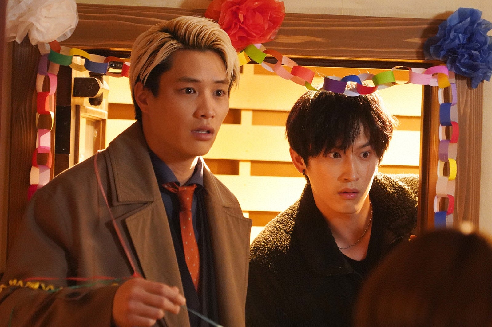 鈴木伸之、杉野遥亮  「恋です！～ヤンキー君と白杖ガール～」第9話より（C）日本テレビ