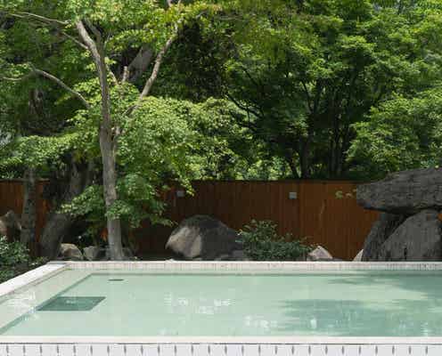 福岡にサウナ付き温浴施設「FURO&SAUNA THE VANISH」日本画タイルの内湯&自然が心地よい露天風呂も