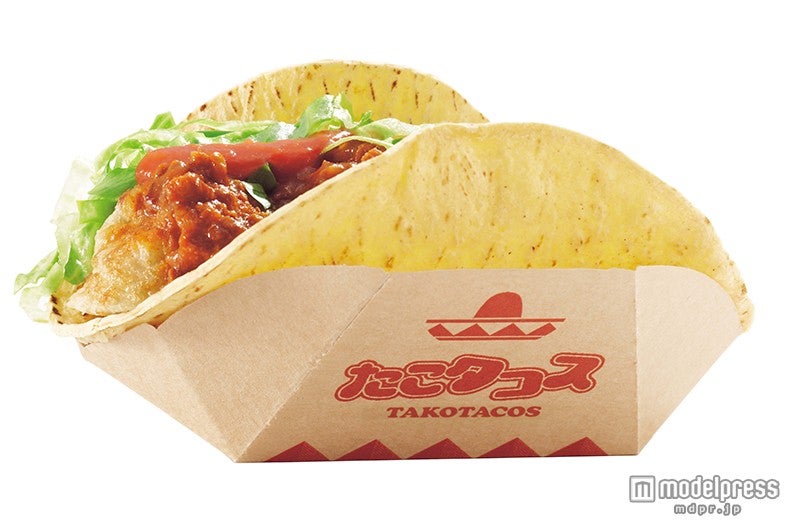 「パークサイド・グリル」にて提供される「たこタコス」（数量限定）