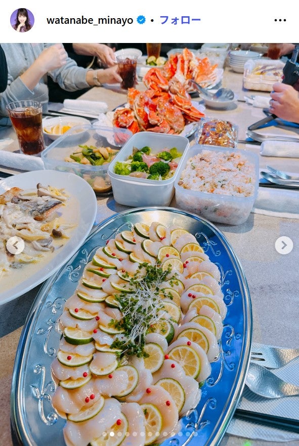 渡辺美奈代Instagramより