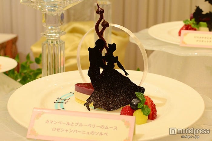 「シンデレラ」をイメージしたデザート